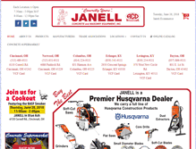 Tablet Screenshot of janell.com
